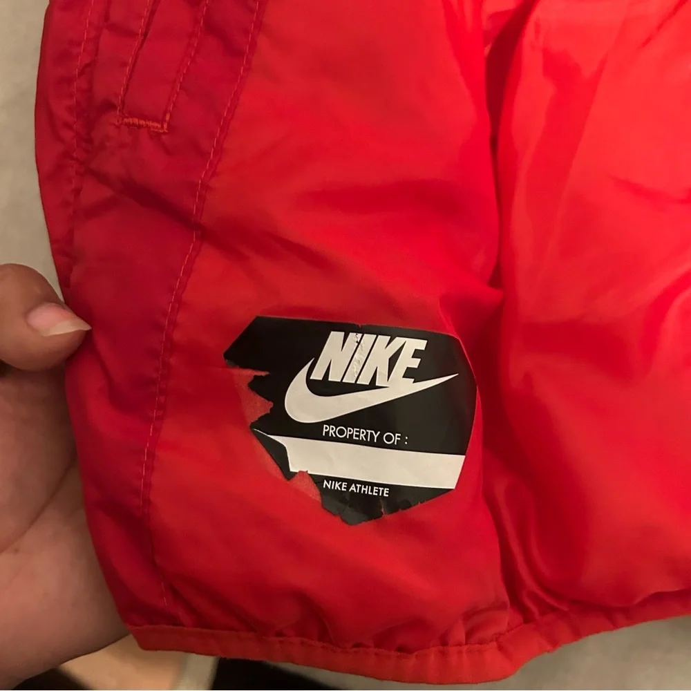 Nike Sportswear Toddler Boys Just Do It‎ Puffer Jacket Blue Red Size 2T